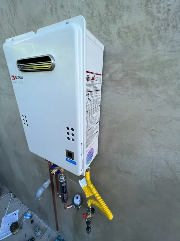 Tankless water heater installation for North Vineland homes